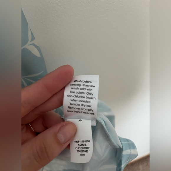 LC Lauren Conrad Satin Ruffle Chemise dress baby blue baby doll - Picture 9 of 12